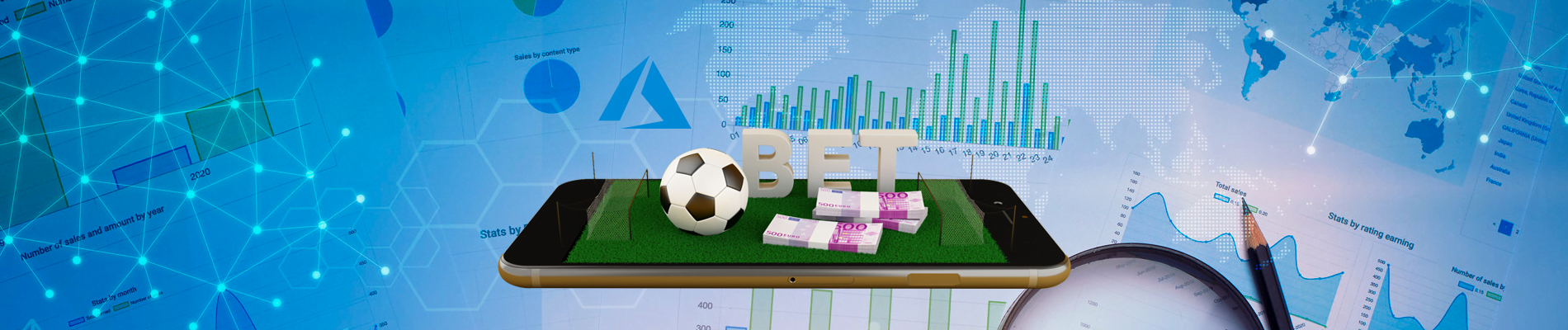 Case study image on azure ecosystem sports betting company